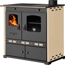 EEK A+ Küchenofen Holzherd Perfect ECO LUX creme, rechte Version - 7,38 kW  TOP