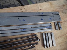 Titanmaterial Flach Inbußschrauben Gewindestangen Konvulut TOPPi