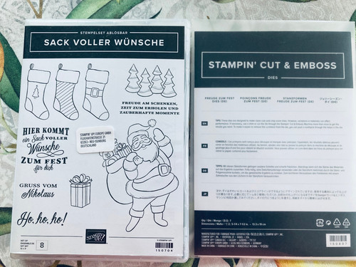 Stampin stempelset sack - up,
