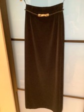 eleganter langer schwarzer