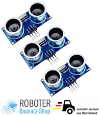 3x Ultraschallsensor HC-SR04