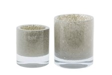 Dutz Vase, CYLINDER in TAUPE