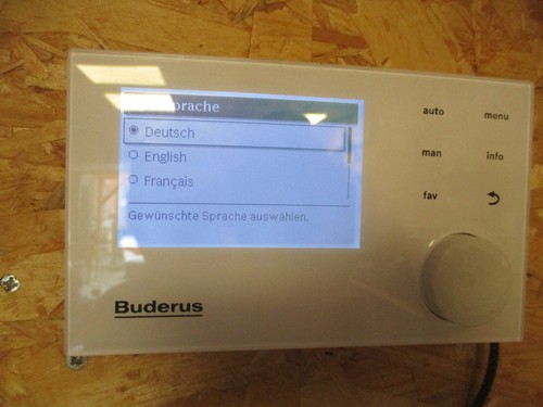 Buderus regler weiß - buderus,