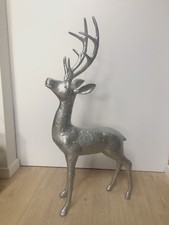 Hirsch, Silber, Deko Tier