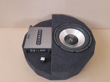 Reserverad Gehäuse inkl. Hifonics Mercury 8" Subwoofer und Endstufe