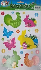 XL Ostern Fensterbild BUNT