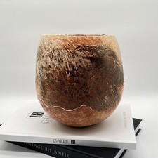 Signierte Keramik Vase •