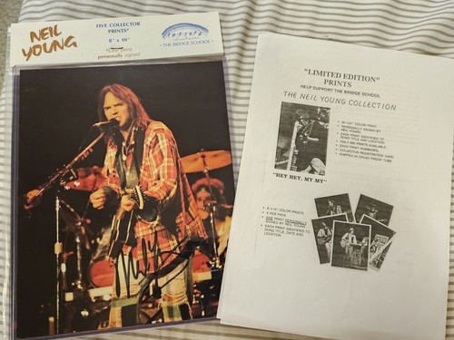 Neil young signiert - neil, von