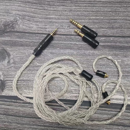 Versilbertes mmcx kabel m - 1,2,