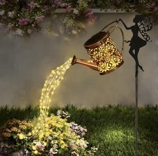 Solarlampe Gießkanne – Garten Deko Licht für Außen, wasserdicht