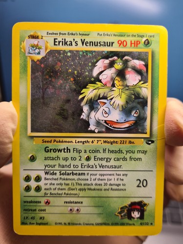 Erika venusaur bisaflor holo - erika's,