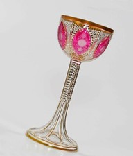 Römer Pokal Prunkglas rosa