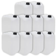 10x 10 Liter Wasserkanister