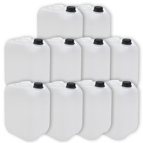 10x liter wasserkanister - 10,