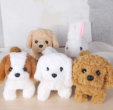 Simulation Tiere Plüsch Elektrisch Hund Roboterwelpe in Aktion Flauschige Plüsch