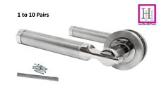 Türgriff strapazierfähig modern Serozzetta-Stil Hebelgriff auf Rose Chrom Satin