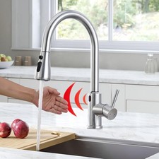 Infrarot Sensor berührungslose Wasserhahn Armatur Küche Ausziehbar mit Brause