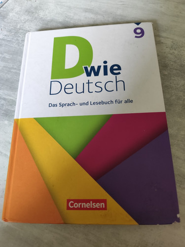 Cornelsen wie deutsch 9 - d,