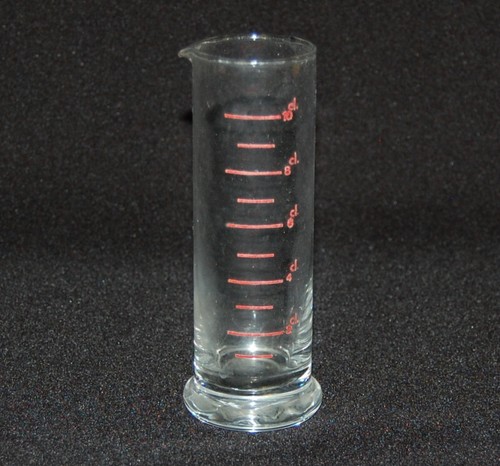Meßzylinder glas - 10,