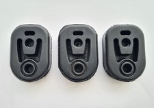 3x Auspuff Gummi Halter passend für Mercedes W203 W209 W211 SLK R171 R172