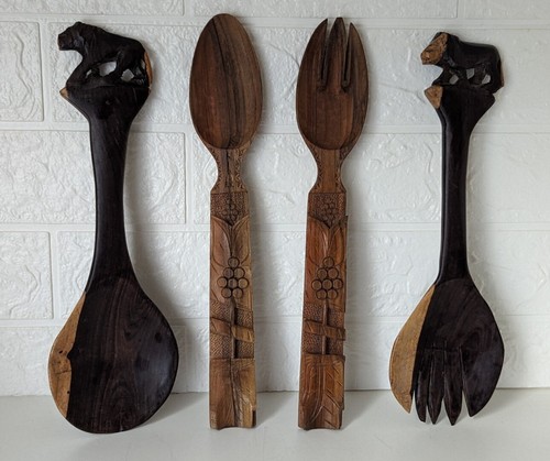 Holz deko besteck - x,