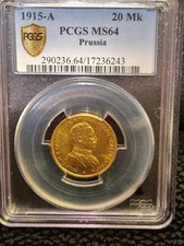  Goldmedaille in 20 Mark