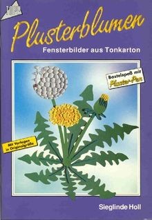 Plusterblumen fensterbilder - plusterblumen.,