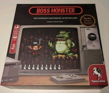 BOSS MONSTER Big Box (ungespielt, wie neu) Dungeon-Kartenspiel im Nintendo-Style