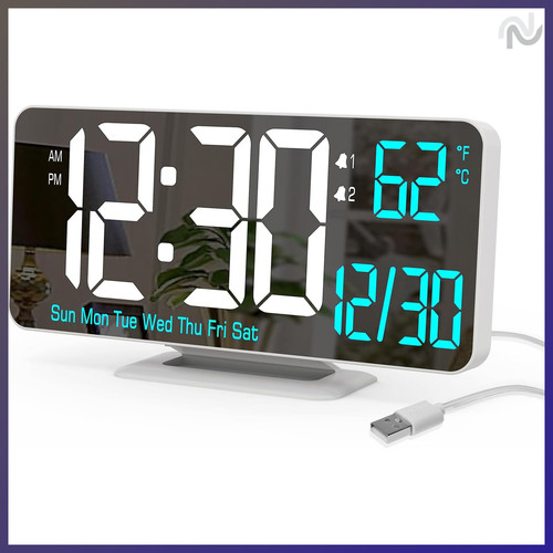 Digitale led uhr zoll - 6,7,