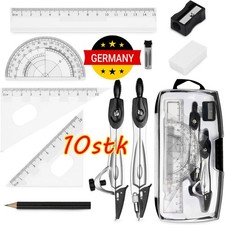 Geometrie-Set Zirkel Lineal