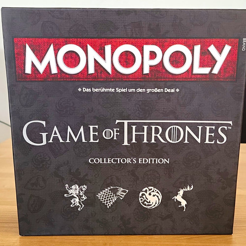 Monopoly game thrones - game,