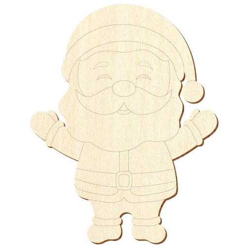 Holz weihnachtsmann deko - weihnachtsmann,