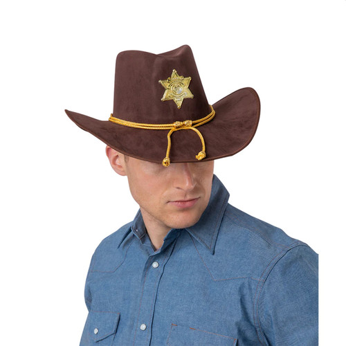 Luxus wildleder sheriff hut - luxus,