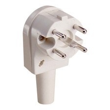 ABL Winkelstecker Stecker PERILEX weiß 16A Duroplast UV-beständig 2407110 