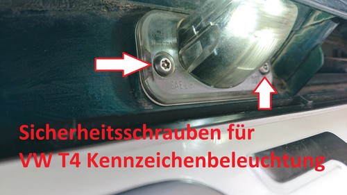 Kennzeichenbeleuchtung - t4,