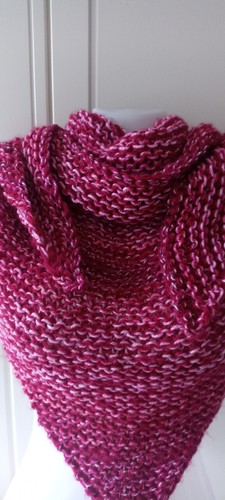 Dreiecktuch gestrickt