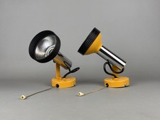 70s80s 2er Set Wandlampe Lampen Space Age Design Vintage Mid Century Lamp