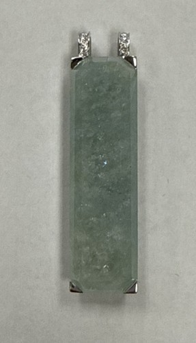 Stern aquamarin und - aquamarin, diamant