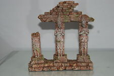 Detailliert Aquarium Alt Ägyptischer Pharao Ruine Verzierung 19 x 6 x 19 CM