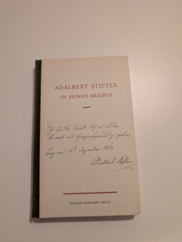 Adalbert stifter seinen - adalbert,