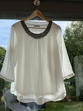 ONLY BLUSE wollweiß weiß