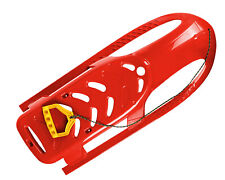 Kinderschlitten Rennrodel Bob Bullet mit Zugseil rot 102 x 40 cm Ondis24