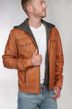 Herren Lederjacke Endi weiches