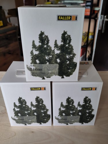 Faller bäume 2 fichten - bäume, 3x
