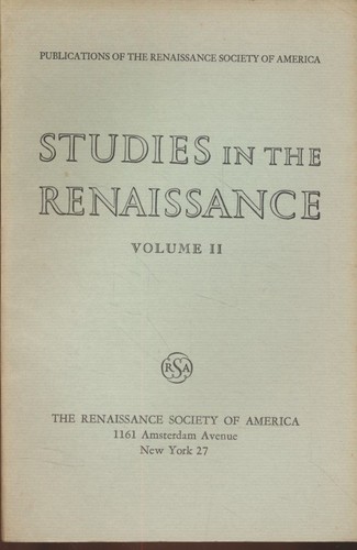Studies the renaissance - the,