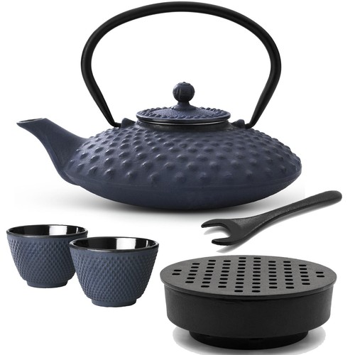 Gusseisen tee set - gusseisen,