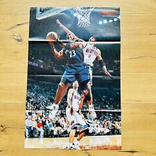 Michael Jordan Stoudamire Poster Vintage NBA Trikot Air Jordan 17 Basketball 202