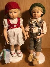 Puppen Marlene und Max von