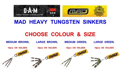 Dam mad tungsten sinkers - mad,