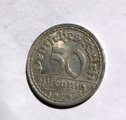 Weimarer republik pfennig - 50,